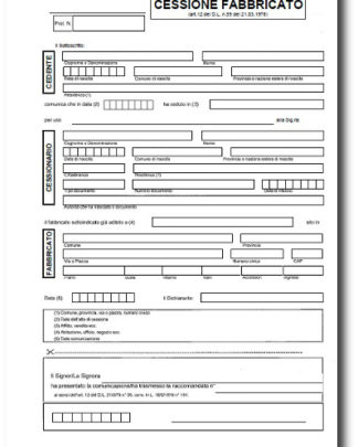 CESSIONE FABBRICATI ITA E STRA