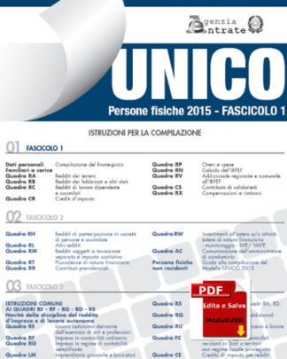 Unico Persone Fisiche 2015 Editabile