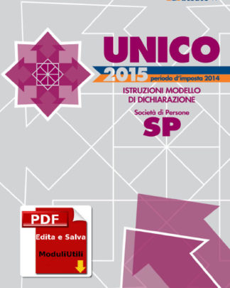 Unico Società di persone 2015 editabile