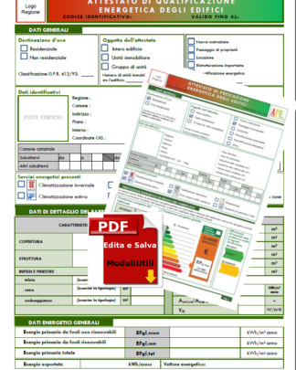 Appendice D - Format di Attestato di Qualificazione Energetica editabile