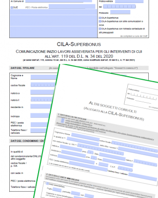 NUOVO CILA SUPERBONUS EDITATABILE