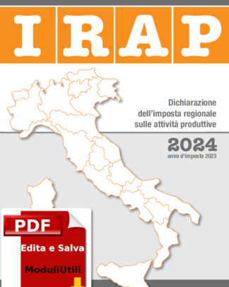 MODELLO IRAP 2024 EDITABILE